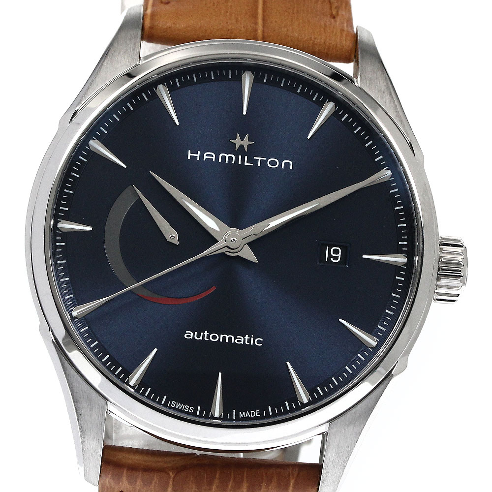 ハミルトン HAMILTON H326350 ジャズマスター パワーリザーブ デイト 自動巻き メンズ _893586【中古】