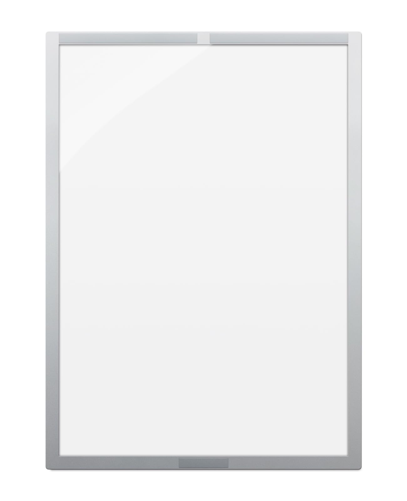 土屋工業 ポスターフィットダブルA1 両面掲示 ガラス窓用 POFITWT-A1 メディアサイズ:A1シルバー