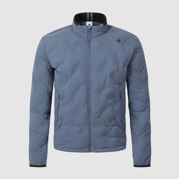 ユニ軽量ストレッチ3Mパッド入りジャケット グリーン ブルー QQ423EPDO4-GBL