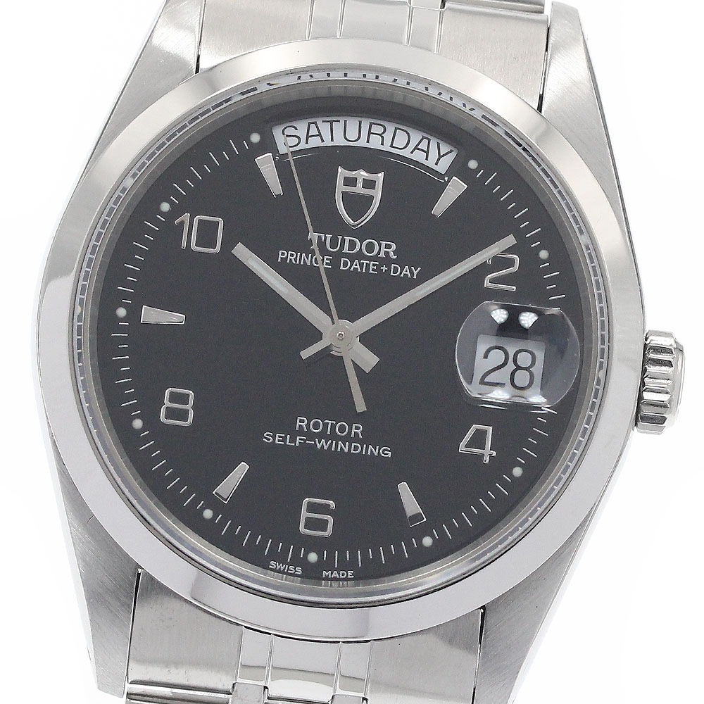 チュードル TUDOR 76200 プリンス デイトデイ 自動巻き メンズ 保証書付き_943005【中古】