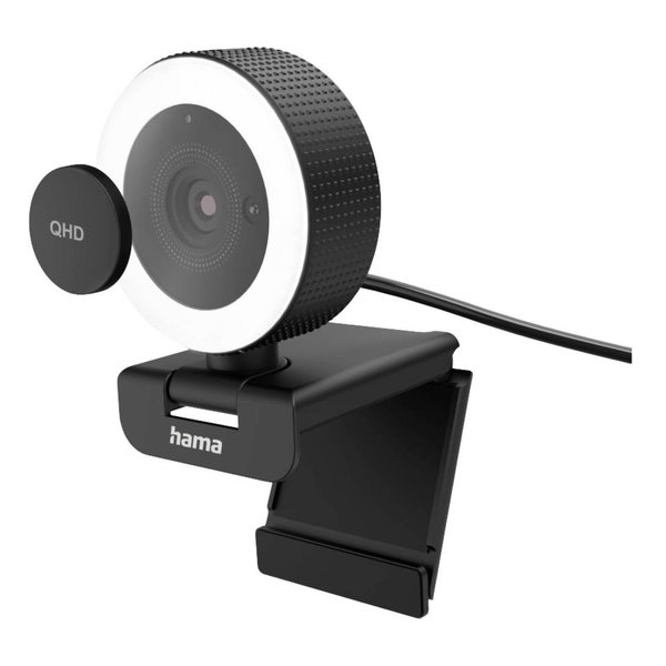 C-850 Pro Webカメラ リングライト QHD 2K マイク付き リモコン対応 00139989