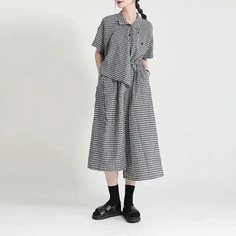 HOT!!!キャミワンピースワンピースレディースウエスト引き締めおしゃれロングワンピースシャツワンピース韓国ワンピース夏韓国ファッションFZDL70