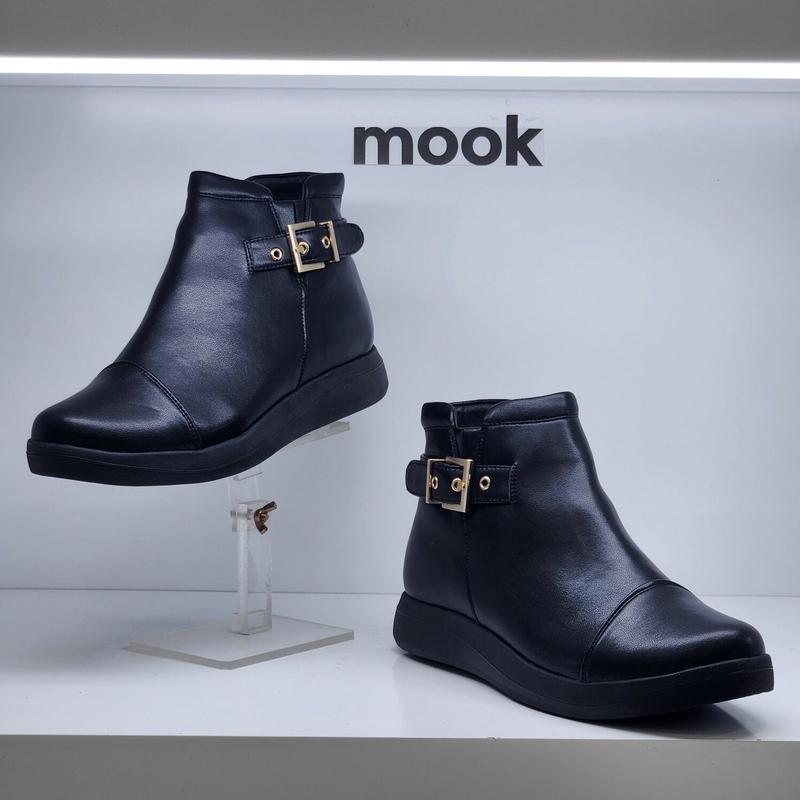 女性バックルポイント軽量モールド型アンクルブーツ 322614 SA TZHZ1SD