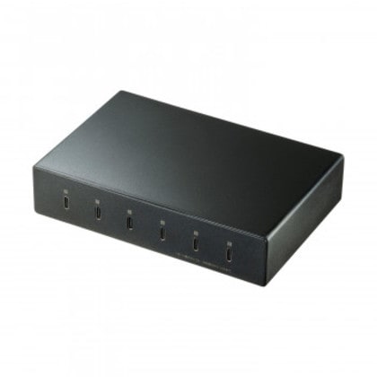 サンワサプライ USB Type-C充電器 6ポート 合計18A 高耐久タイプ ACA-IP81