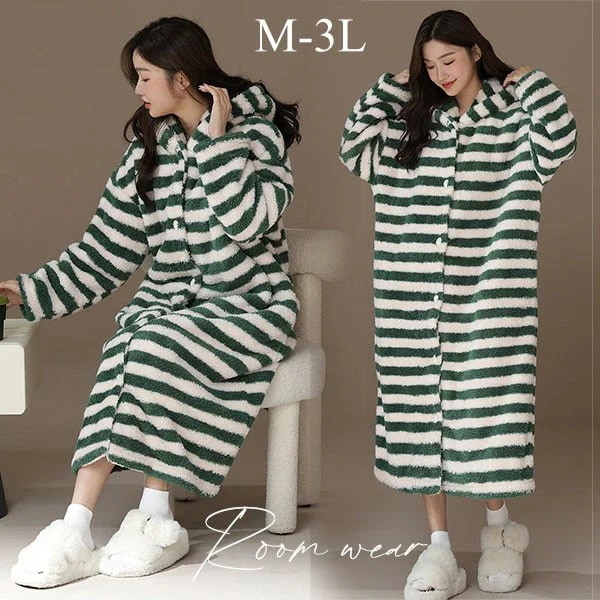 ルームウェア レディース ワンピース 可愛い 寝巻き 寝間着 もこもこ モコモコパジャマ プレゼント バレンタイン かわいい 暖かい パジャマ フリース 着る毛布 高校生 姉妹 お揃い フード ゆった