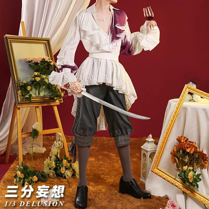 【三分妄想13Delusion】第五人格 IdentityV カメラマン 写真家 ジョゼフ 宿酔 コスチューム コスプレ衣装ウィッグ106