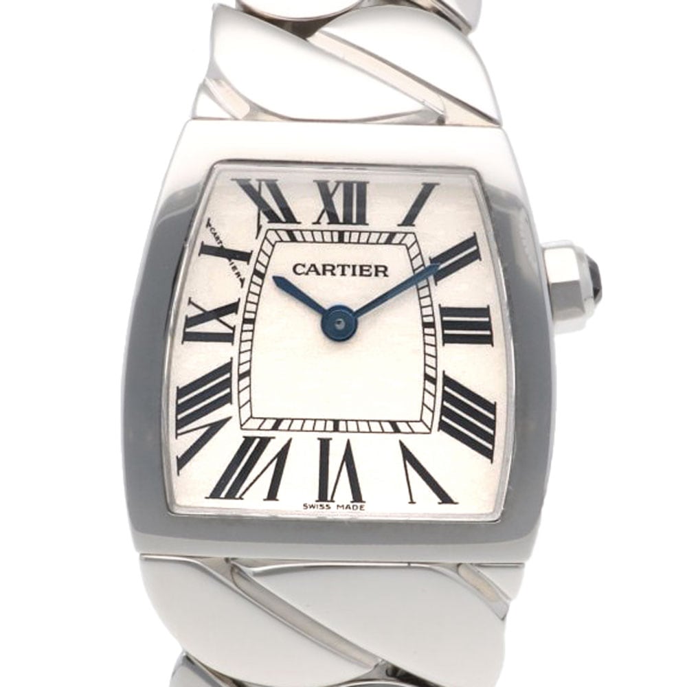 カルティエ ラドーニャ 腕時計 ステンレススチール W6600121(2902) クオーツ 磨き直し済 1年保証 CARTIER 中古 美品