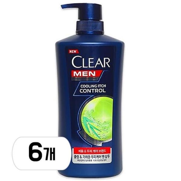 ユニリーバ クリア マンクーリングイチ コントロール シャンプー 650ml 6個