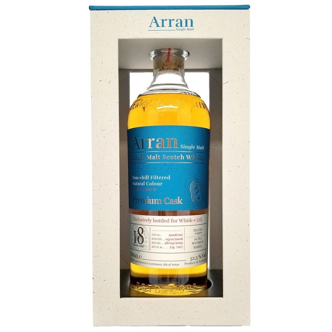 ザ アラン モルト 2006 ピーテッド バーボンバレル18年 52.5度 箱付 700ml 正規品 ロックランザ スコッチウイスキー アイランズ ^YCAMPBJV^