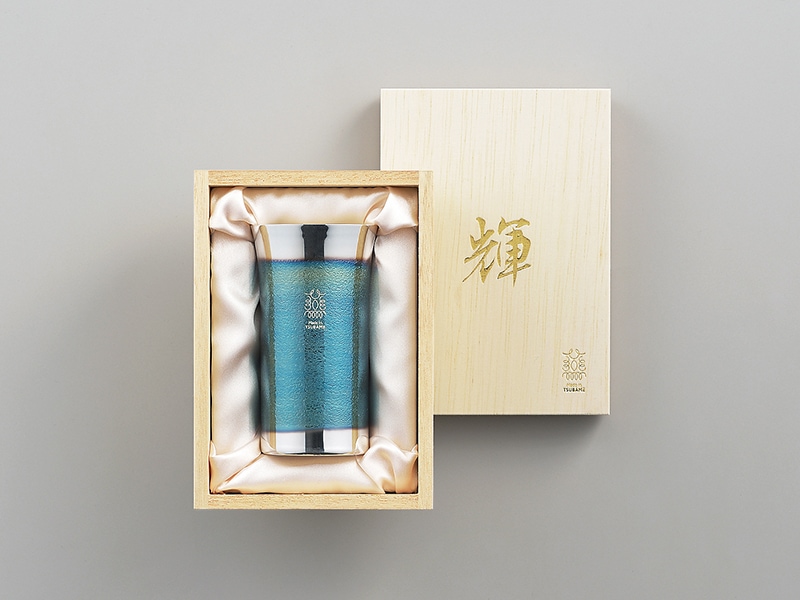 「輝」純銅銘酒器（銀古美）