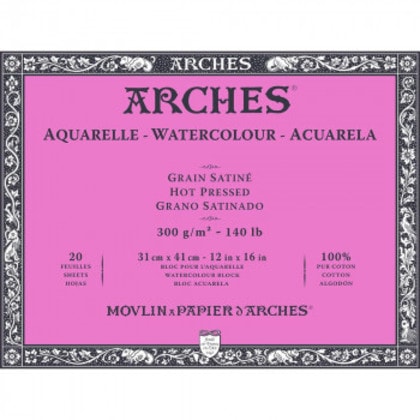 マルマン アルシュ ブロック 300g 極細 310×410mm 1795074