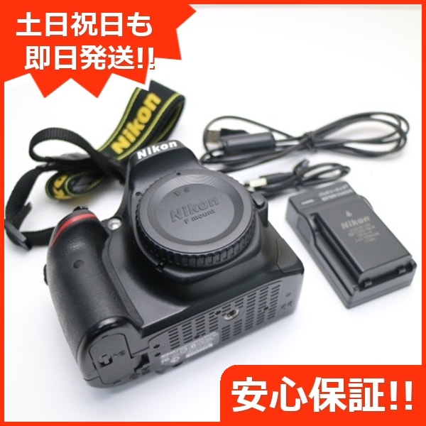 美品 Nikon D5200 ブラック ボディ デジ1 Nikon 28