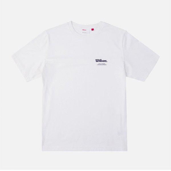 半袖Tシャツ VQA W243001LTS76-WHT 男性 エッセンシャル スモール ロゴ 半袖Tシャツ