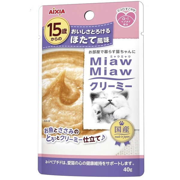 15�΂����MiawMiaw�N���[�~�[ �ق��ĕ��� 40g