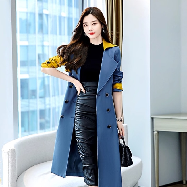 アウター コート トレンチコート ロング ロング丈 袖あり 長袖 襟付き リボン ウエストリボン ポケット 前開き かわいい 大人可愛い きれいめ シンプル 大人 上品 おしゃれ お洒落 大人女子