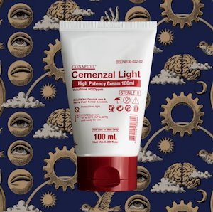 スーパージェクション Cemenzal Light 高濃度クリーム 100mL Qoo10] [関税なし] Cemenzal Ligh : スキンケア