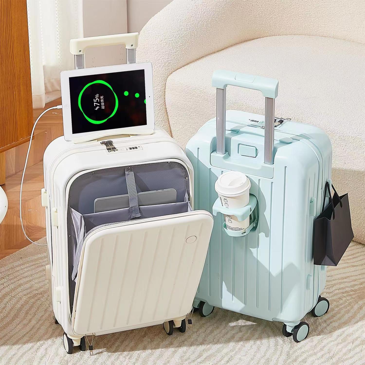 旅行 スーツケース 通学 TSAロック 耐久性 静音 360回転キャスタ 軽量 キャリーケース 多機能 大容量 機内持ち込み 韓国ファッション