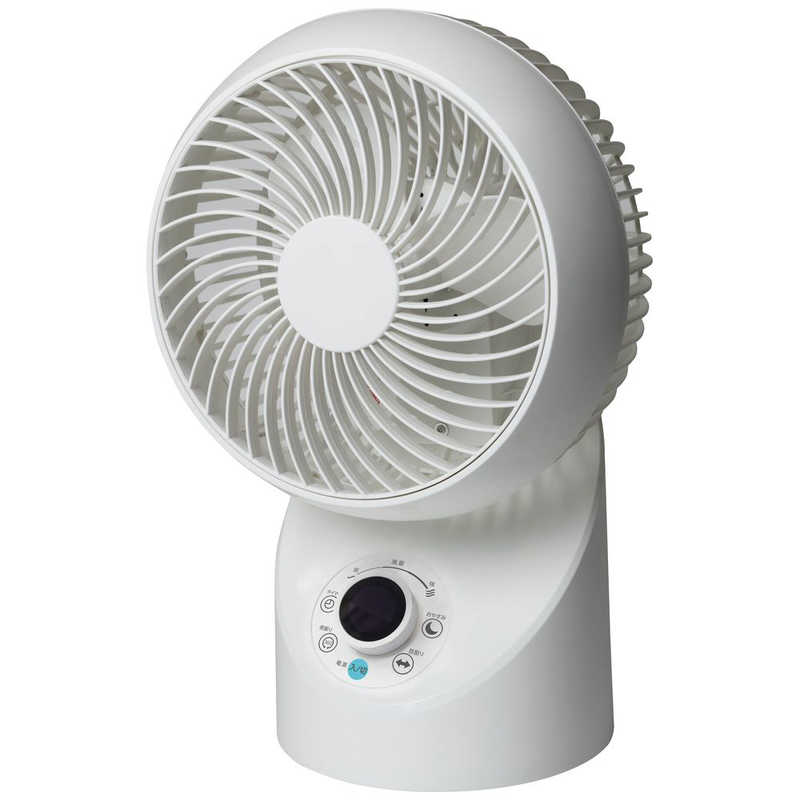 TEKNOS　DCフルリモコン 3D360度首振り サーキュレーター ［DCモーター搭載 /リモコン付き］ ホワイト　SAK-345WDC