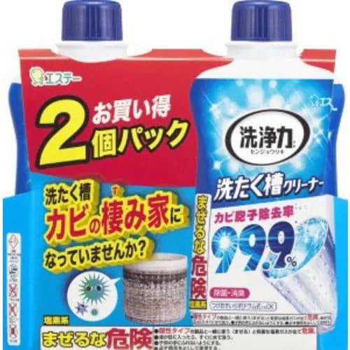 エステー 洗浄力 洗たく槽クリーナー 550g×2個 価格比較 - 価格.com