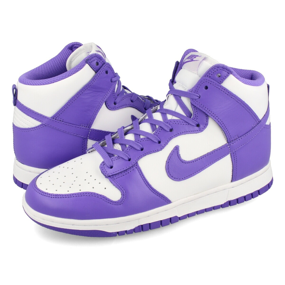 WMNS DUNK HIGH WHITE/COURT PURPLE
