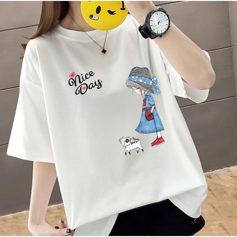 新作先行発売カジュアル ゆるTシャツ レディース 丸首 夏新作 トップス 大きいサイズ Tシャツ 上着 プルオーバー 半袖 着痩せ【短納期】