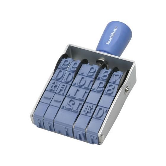 エルゴグリップ欧文日付印初号明朝体 シヤチハタ NFD-0M