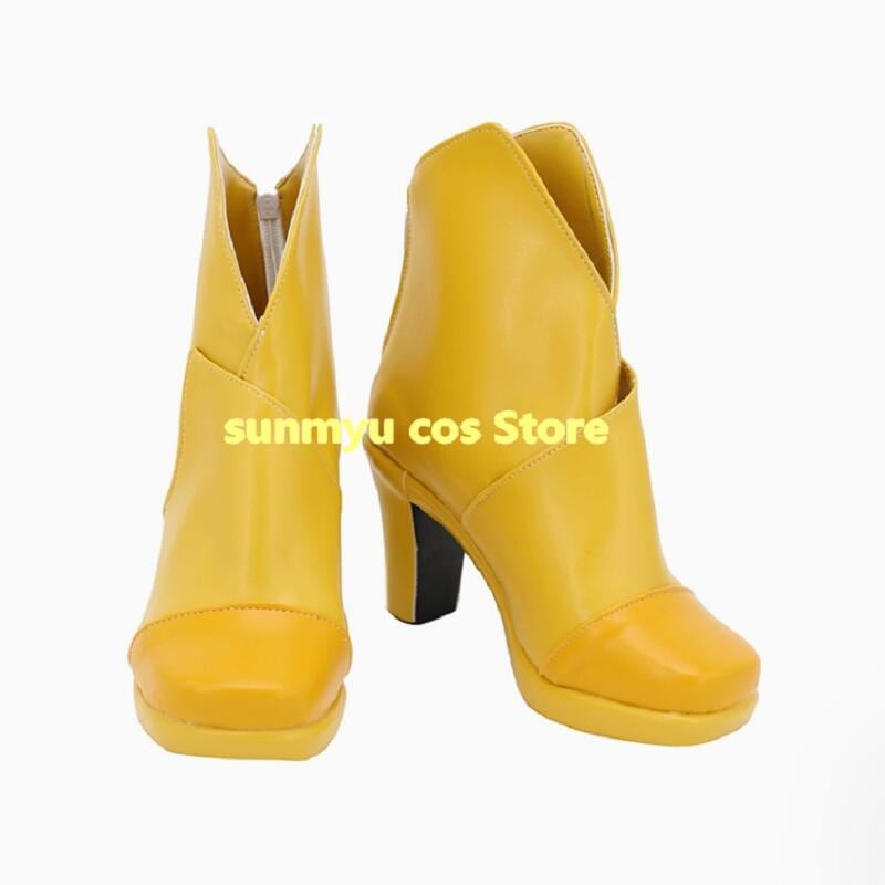 Yes！プリキュア5 GoGo！ 春日野 うらら キュアレモネード コスプレ靴 ブーツ