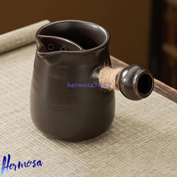 安い陶器製 おしゃれ 軽い 保温 耐熱 茶器 ヤカン 急須 陶器 ティーポット 均一加熱 03 お手入れが簡単 耐熱ハンドル 麦茶ポット 紅茶 価格が下がりました