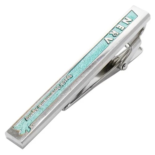 エヴァンゲリオン × SWANK NERV ブルー ネクタイピン タイバー タイクリップ エヴァンゲリヲン × SWANK スワンク メンズアクセサリー