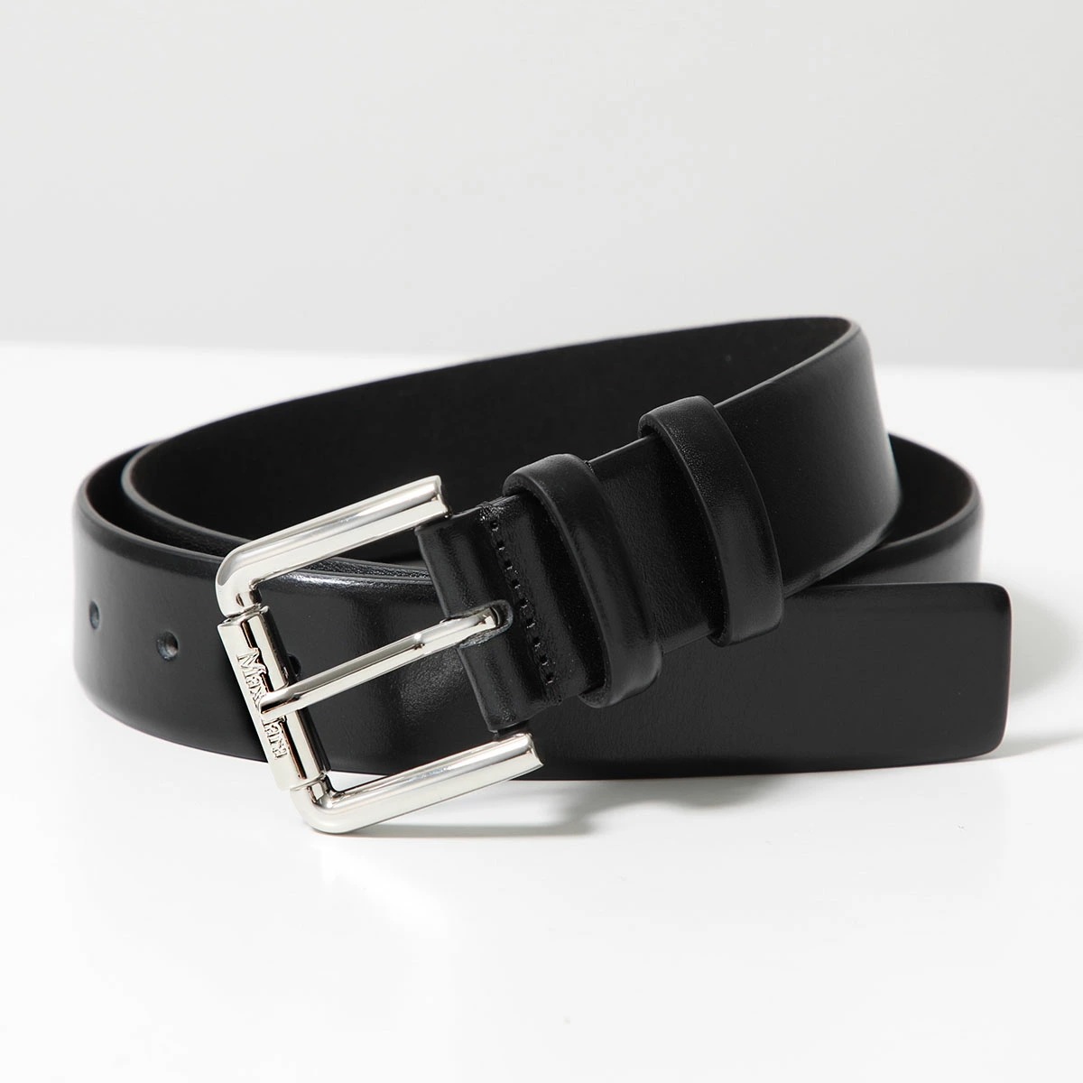 MAX MARA マックスマーラ ベルト WETLEATHER35 レディース レザー 003/NERO