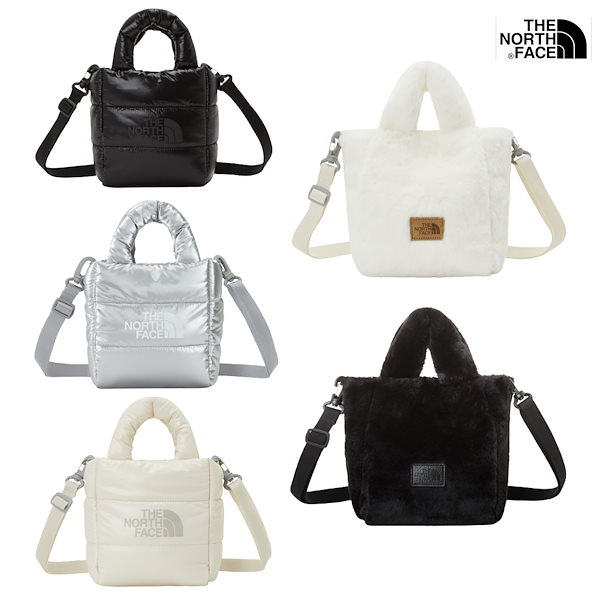 新品ノースフェイス ショルダーバッグ PLUMPY TOTE BAGアウトドア