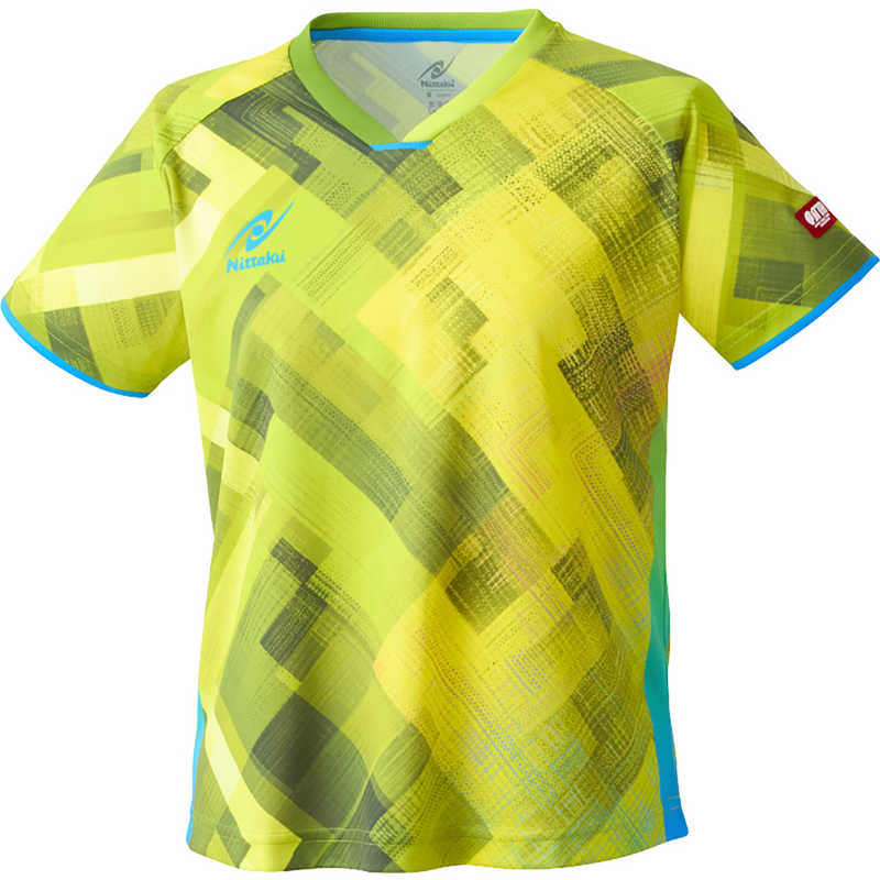 ニッタク　卓球用品 エクラインレディースシャツ [女性用 /Mサイズ] イエロー (返品交換不可)　NW-2220