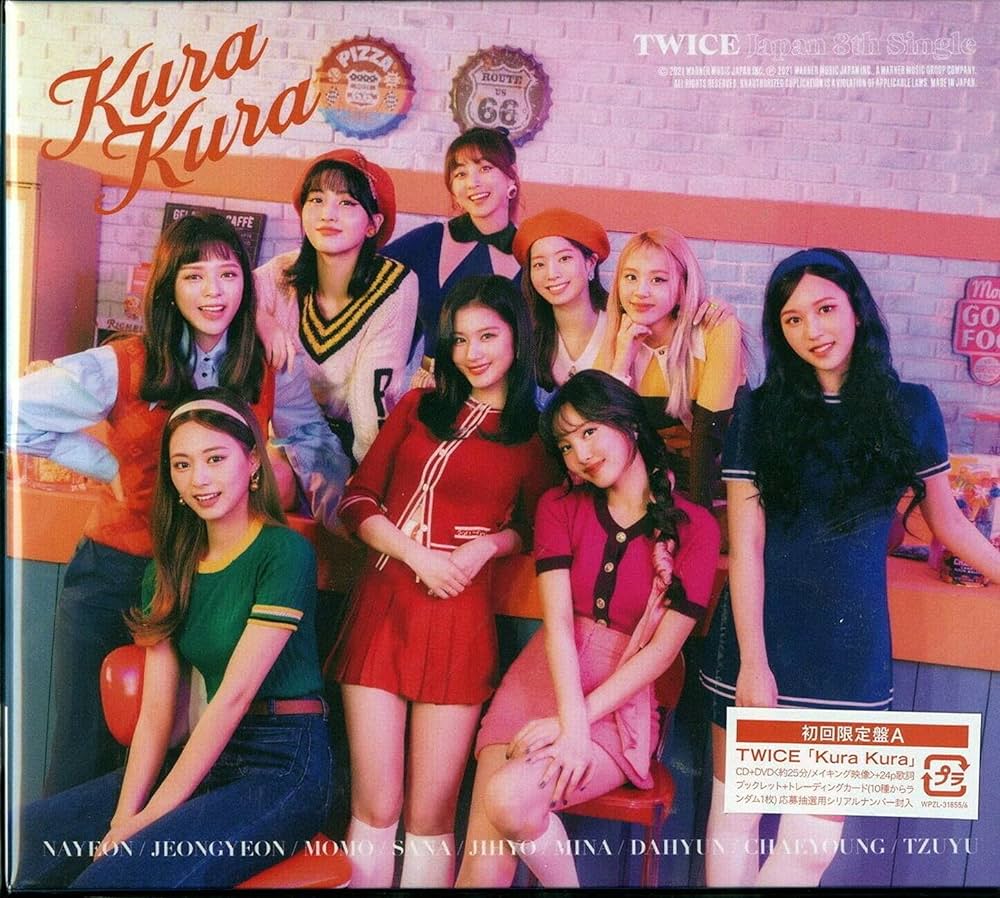 ( 未開封新品) （限定盤CD＋DVD新商品）TWICE TWICE Kura Kura JAPAN 8TH SINGLE Limited Edition Type A