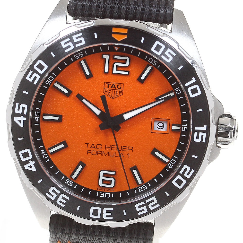 タグホイヤー TAG HEUER WAZ101A フォーミュラー1 デイト クォーツ メンズ 箱・保証書付き_846434【中古】