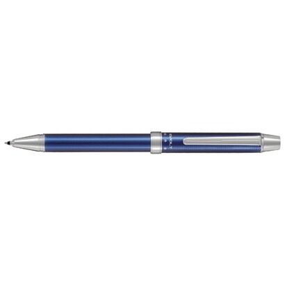 （まとめ買い）多機能ペン 2+1 エボルト 0.7mm ヘリンボーンブルーブラック BTHE150R-HBB [x3]