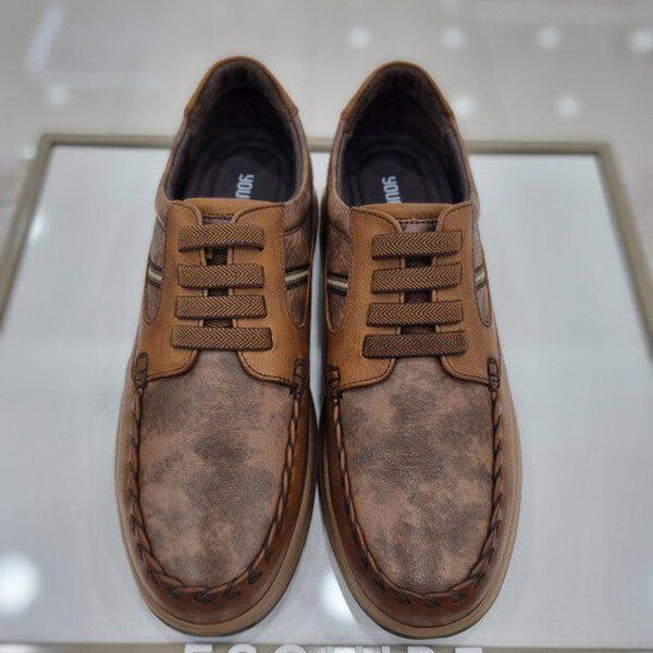 男性デイリー軽量バンディング紐クッションカジュアルシューズYACFHD003LW_CC