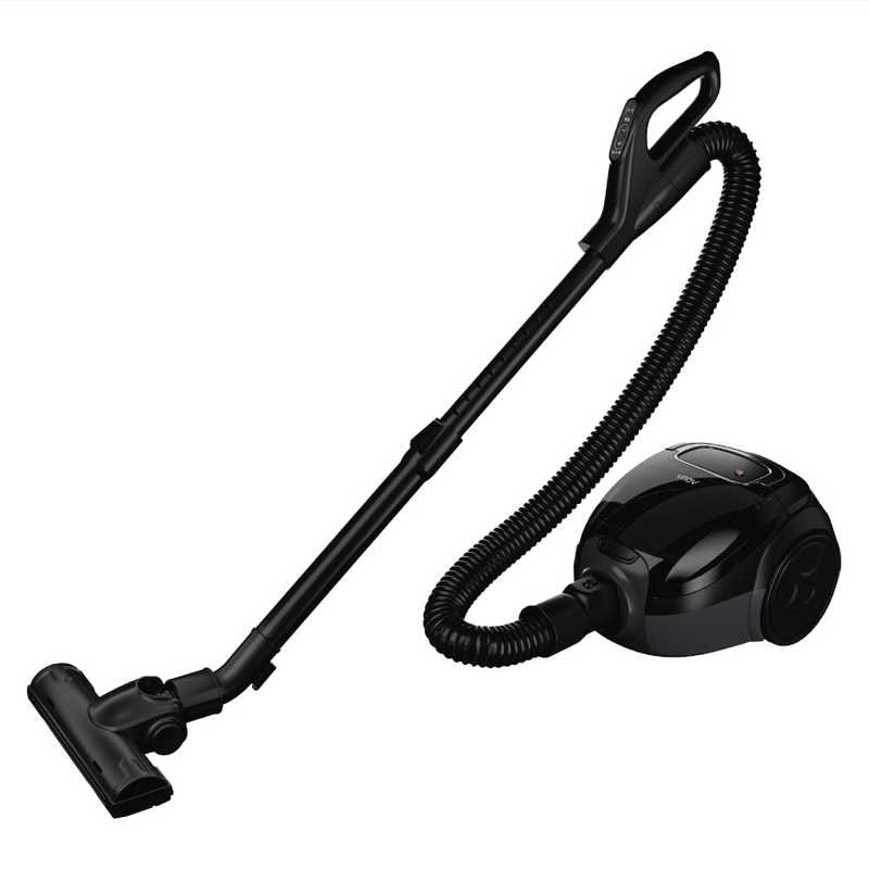 アクア　AQUA　紙パック式掃除機 ［紙パック式 / コード式］ ブラック　AQC-CT1A-K