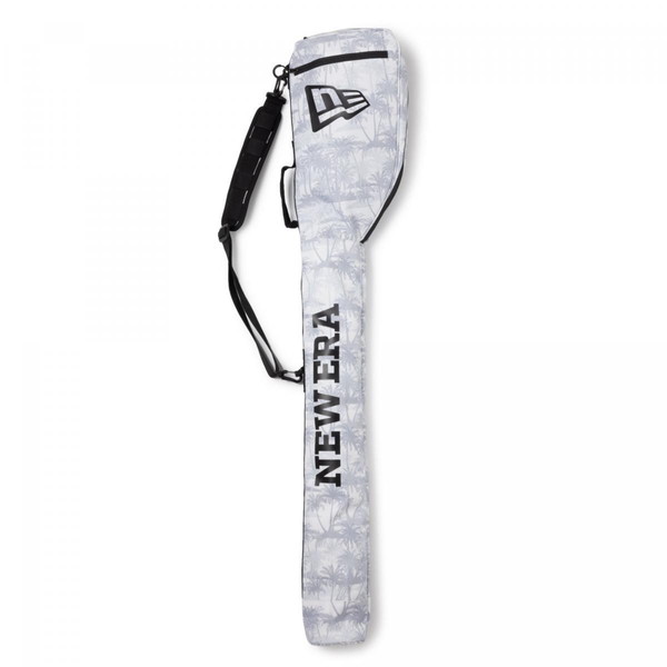 NEWERA ニューエラ ゴルフ レンジケース ワードマークロゴ パームツリーカモホワイト × ブラック 14393705