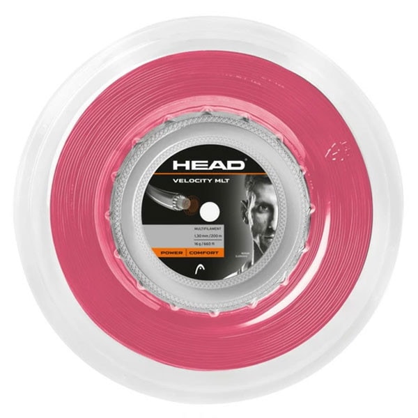 HEAD ヘッド Velocity MLT 200m テニスストリング リール テニス ガット 281414-PK