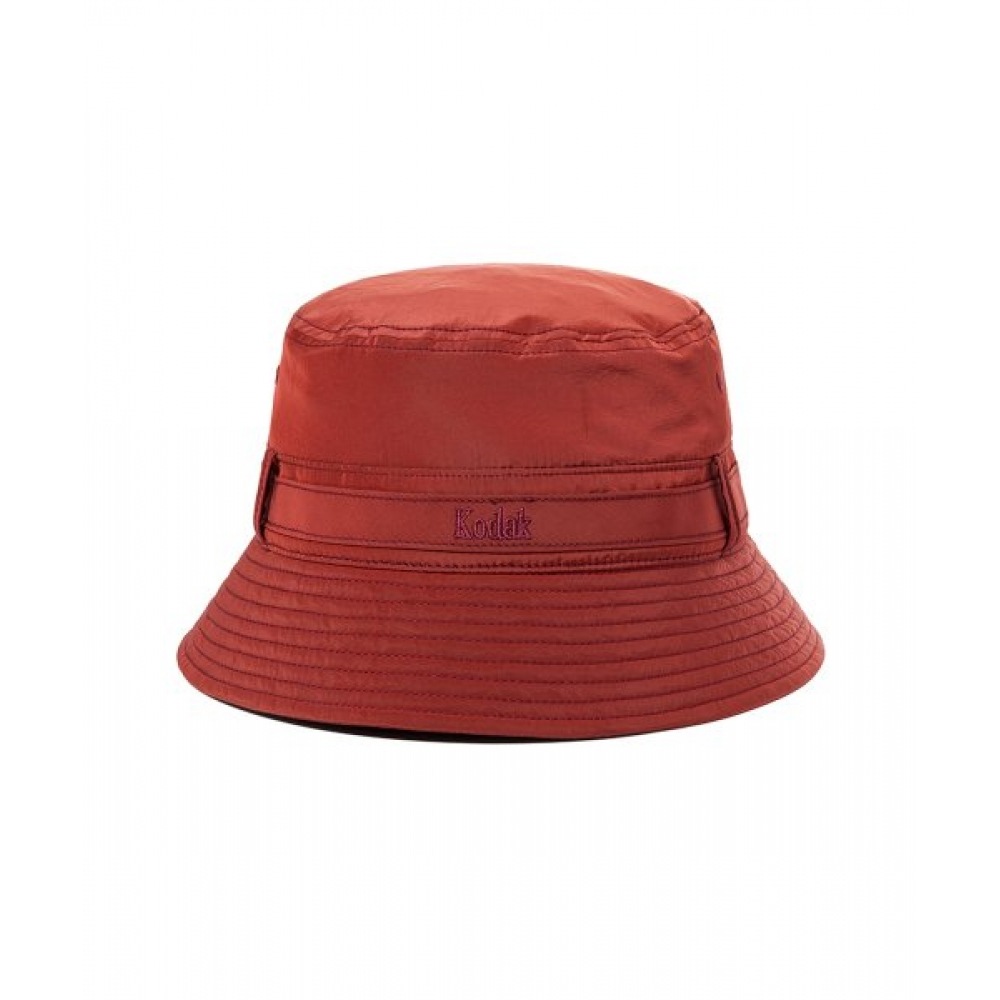 KODAK (コダック) ナイロンバケットハットレッド