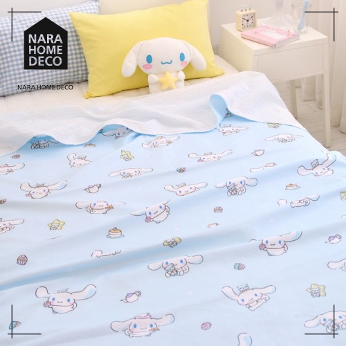 SANRIO シナモロール 夏用 かけ布団 Milky ふとん 寝具 かわいい