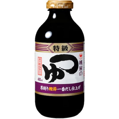 他サイト： 桃屋 つゆ 特級 400ml【だし めんつゆ 蕎麦つゆ 2倍 そばつゆ 】の商品画像