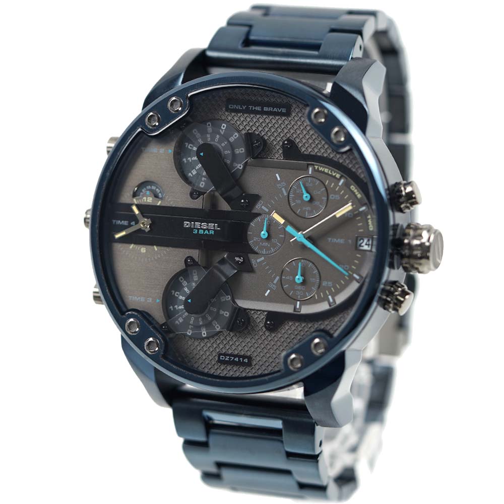 [訳ありアウトレット(ベルトにキズ)] ディーゼル DIESEL 腕時計 メンズ クロノグラフ 日付カレンダー MR DADDY 2.0 DZ7414 28,600円