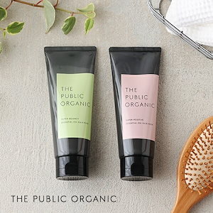 THE PUBLIC ORGANIC（ザパブリックオーガニック） 精油ヘアマスク 150g ／ スーパーバウンシー スーパーポジティブ トリートメント ヘアマスク スペシャルケア ヘアケア 毛先