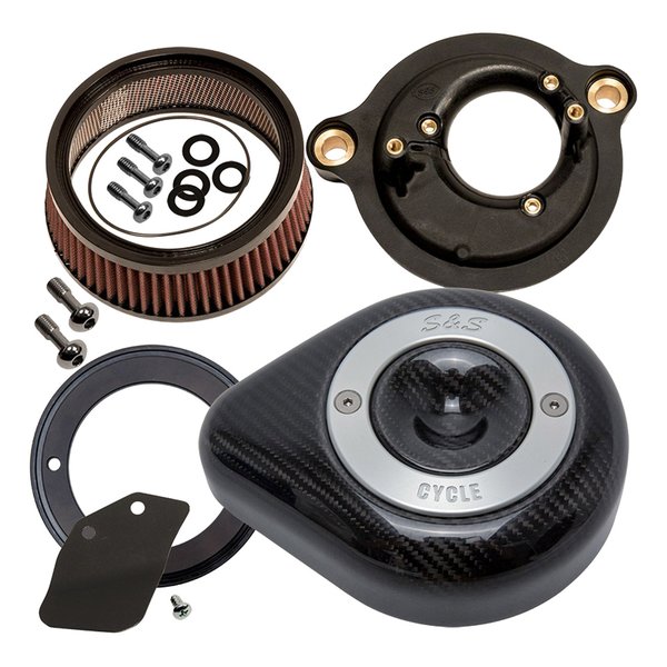 ステルス エアクリーナーキット カーボンティアドロップ ミルウォーキーエイト 17-23 170-0498B 51,972円