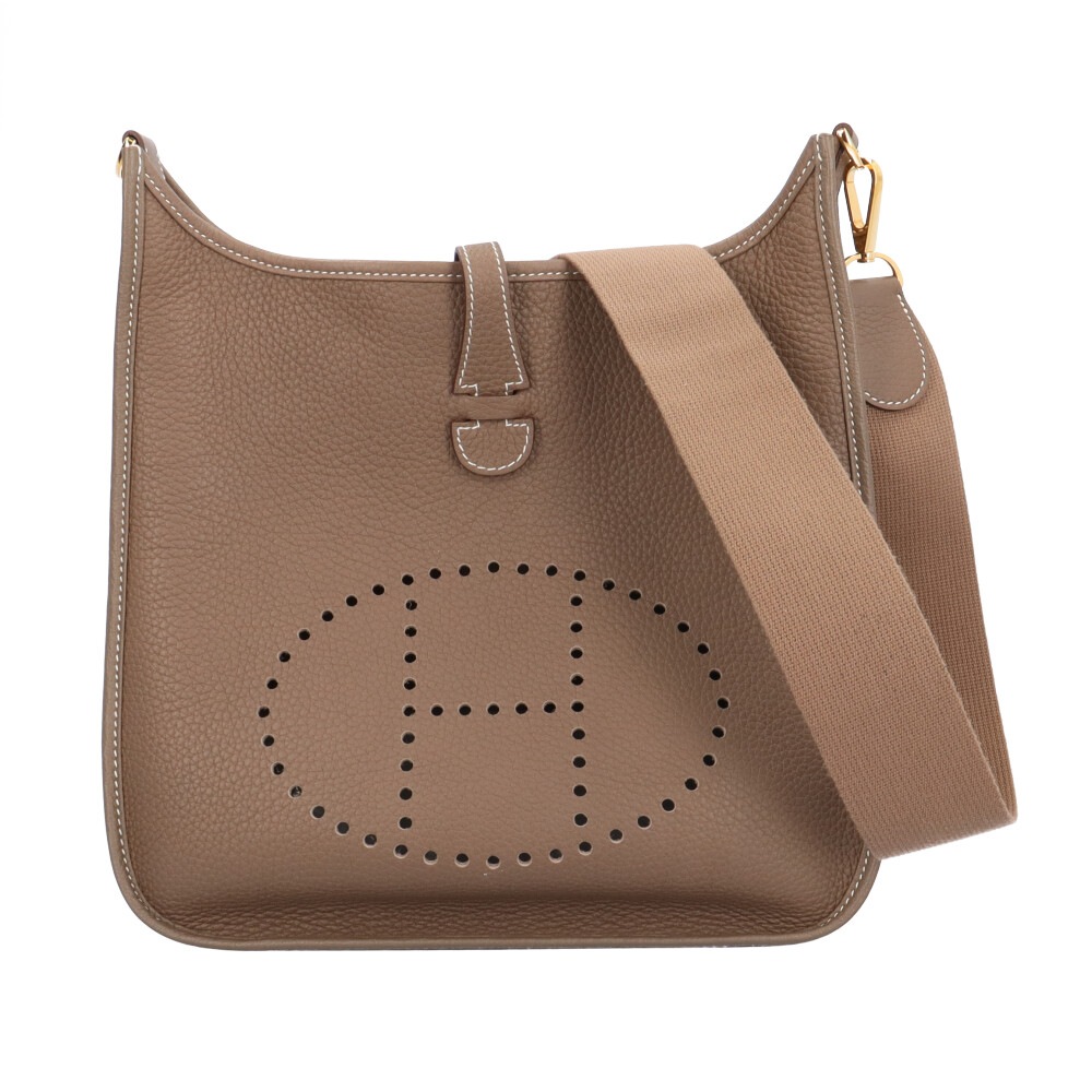 エルメス エブリンiiiPM ショルダーバッグ トリヨンクレマンス ベージュ HERMES 中古 美品