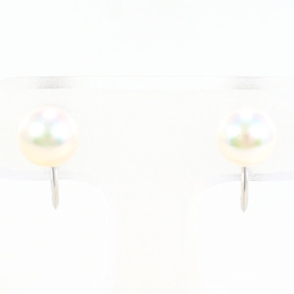 PT900 プラチナ イヤリング パール(真珠) 総重量約2.3g ジュエリー 中古