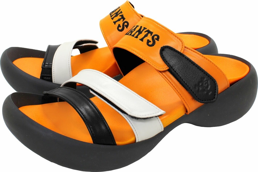 Re:getA(リゲッタ) BCEG5224YG ヨミウリジャイアンツ_レディースサンダル RegettaCanoe(リゲッタカヌー) 読売ジャイアンツ リゲッタカヌー コラボ サンダル レディース6