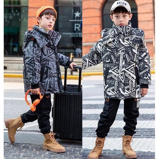 ダウンコート 中綿コート キッズ 男の子 子供服 中綿ジャケット ダウンコート フード付き 防寒 厚手 暖かい 中綿 冬 通学 通園 ベンチコート