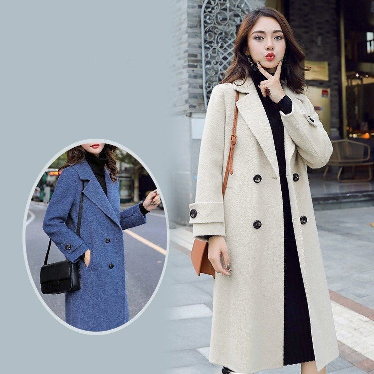 ラシャ コート レディース 秋冬 厚い ゆったり 着やすい チェスターコート アウター ロングコー